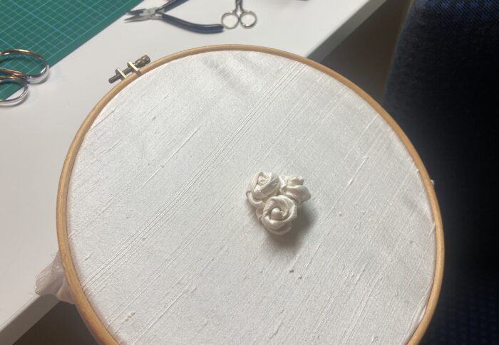 Ringkissen in Arbeit – Gut Ring will Weile haben